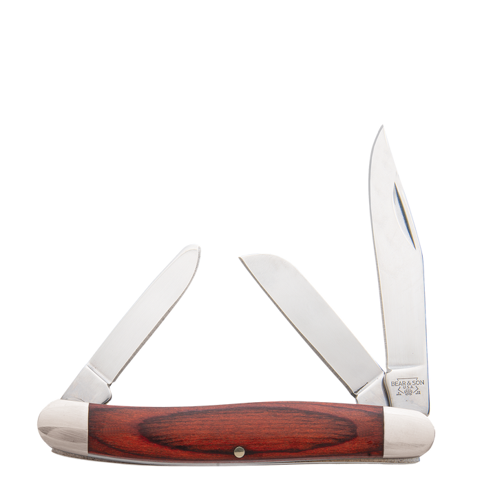 Bear & Son 3 1/4" Midsize Stockman Knife