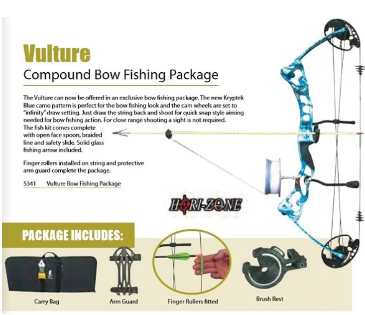 Vulture Bow Fishing Pack Compound
