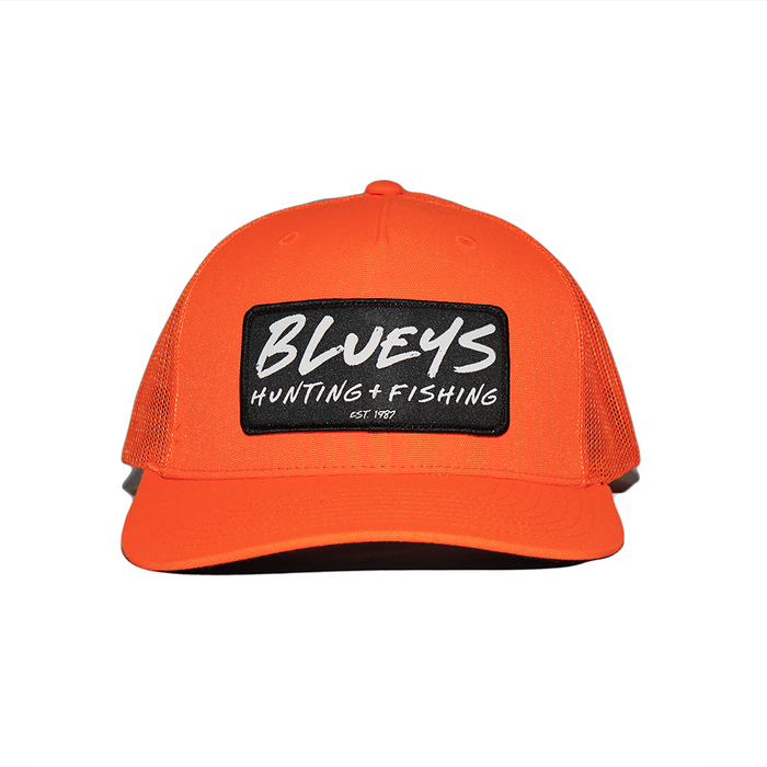 Bluey's Trucker Cap - Fluoro Orange