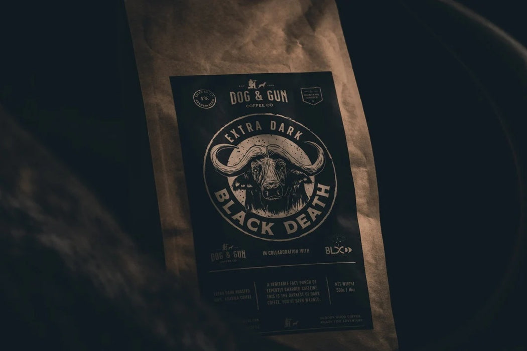 Dog And Gun Black Death Extra Dark Pre-loaded Drip Filters 25pk