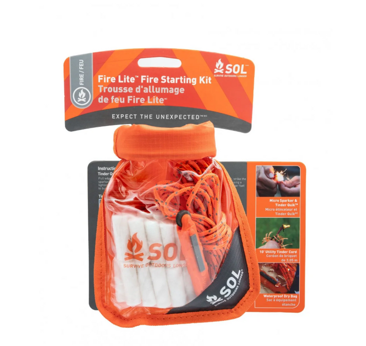 Sol Fire Lite Kit In Dry Bag