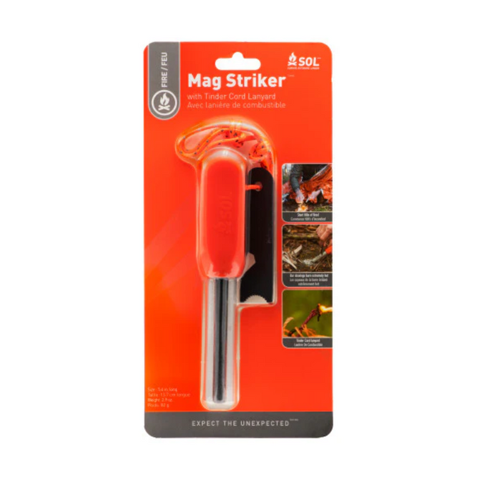 Sol Mag Striker With Tinder Cord