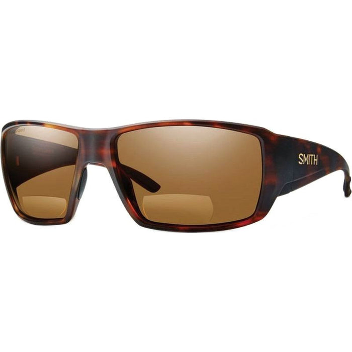 Smith Guides Choice Ready To Wear Bifocal +2.0 Matte Havana With Polarized Brown Lens