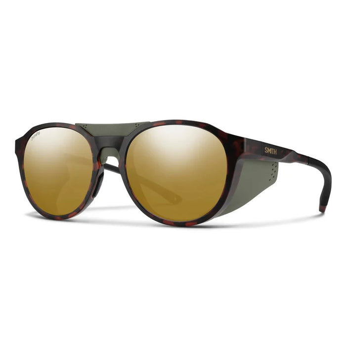 Smith Venture Matte Tortoise With Chromapop Polarized Glass Bronze Mirror Lens