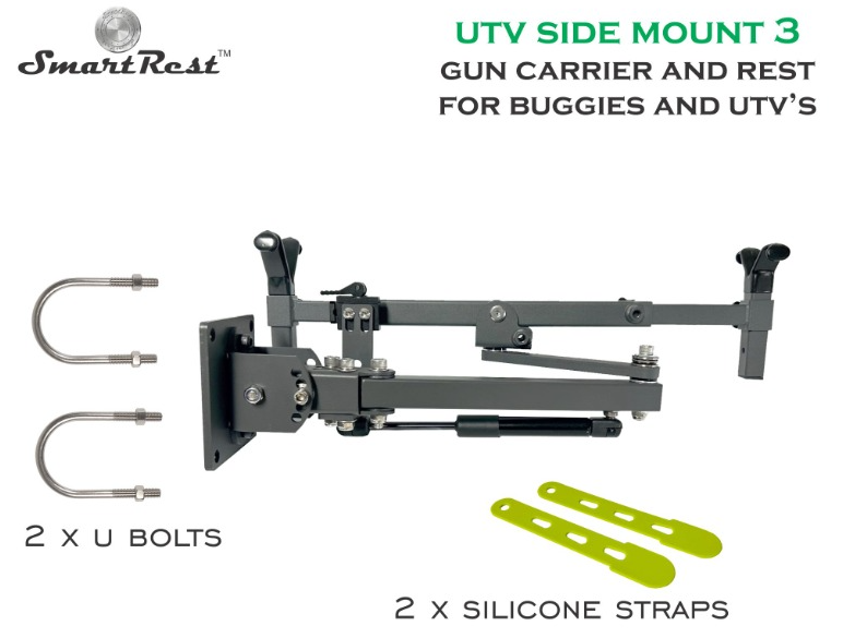 Smartrest Utv Gun Rack - Side Mount