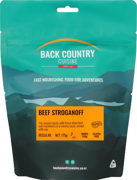 BACK COUNTRY CUISINE BEEF STROGANOFF - REGULAR