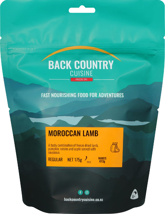 BACK COUNTRY CUISINE Moroccan Lamb - Regular