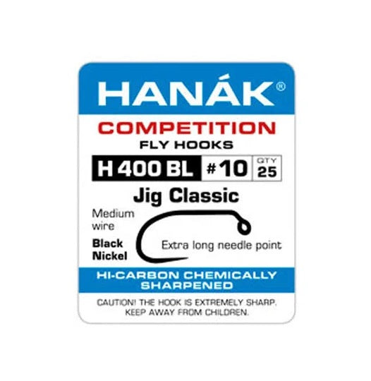 Hanak Competition Barbless Hooks Jig Classic H400BL