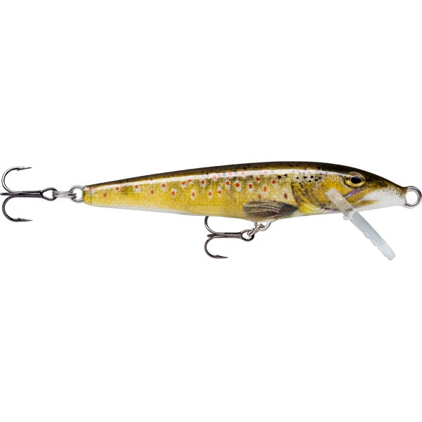 Rapala Original Floater F07 Hardbody Lure [Cl:LIVE BROWN TROUT]