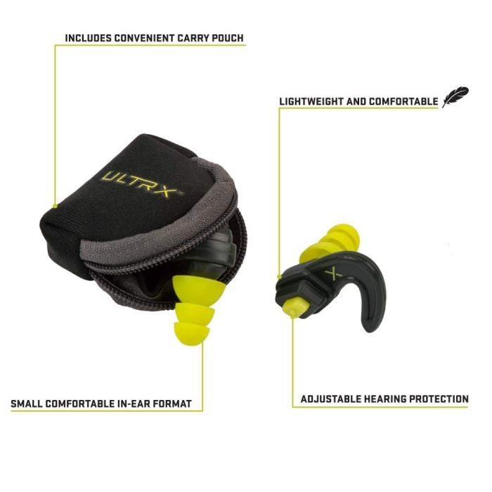 Allen Ultrx Shift Adjustable Protection Ear Plugs