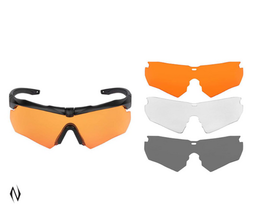 Allen Admiral Safety Glasses Set + 3 Lens