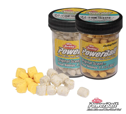 Berkley Powerbait Trout Nibbles 1.1oz [cl:peach]