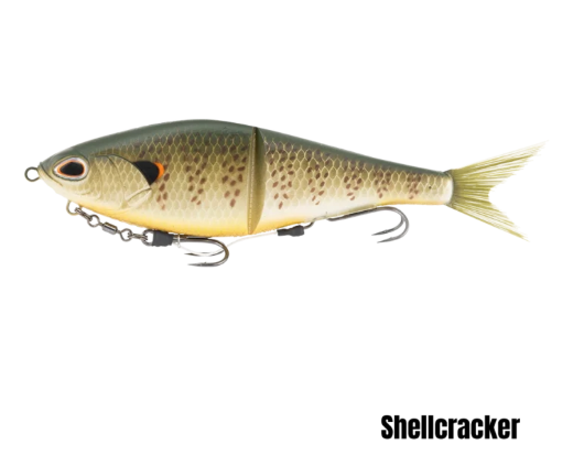 Berkley Chop Block 6in Glide Bait [cl:matte Shellcracker]