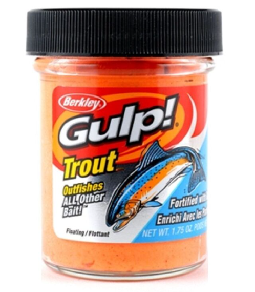 Berkley Gulp Trout Bait 1.75oz [cl:orange Pulp]