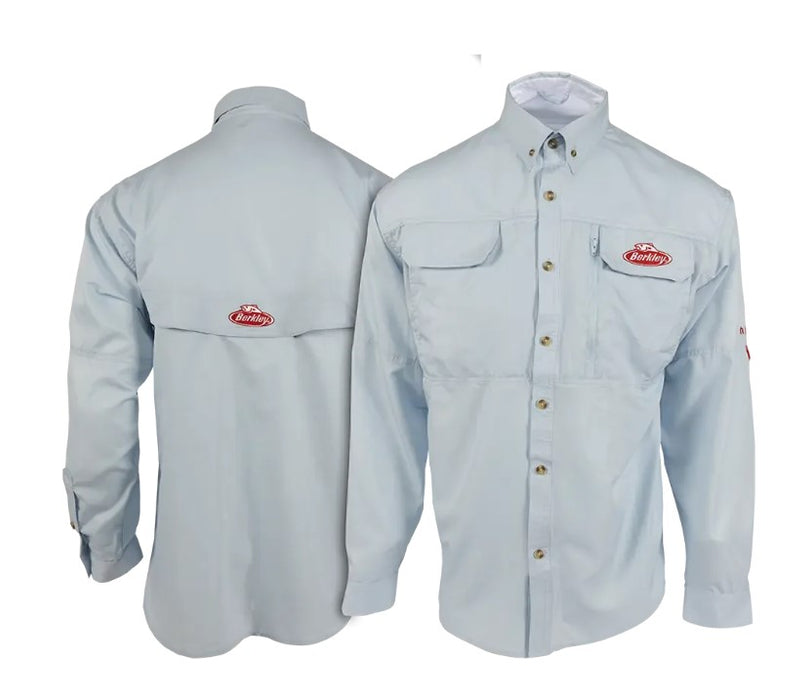 Berkley Performance Tech Vented Shirt - Blue [sz:small]