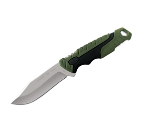Buck Knives Pursuit Lg Fix Green Mold Hdl