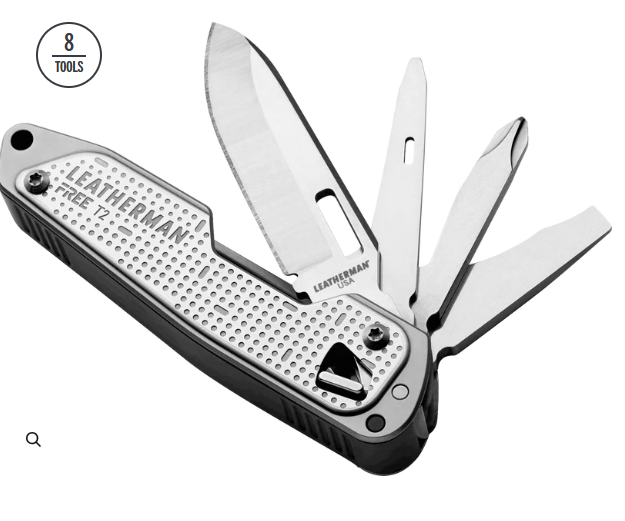 Leatherman Free T2 Compact Pocket Multi-tool [cl:silver]