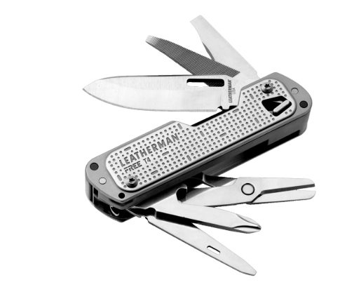 Leatherman Free T4 Multi Purpose Tool [cl:stainless Steel]