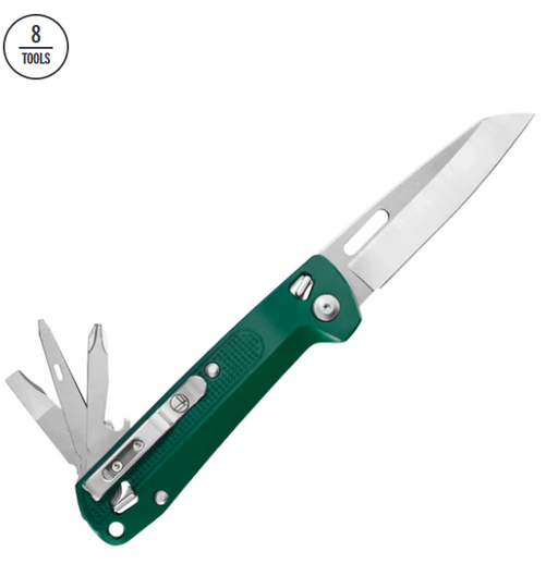Leatherman Free K2 Multi Purpose Knife [cl:evergreen]