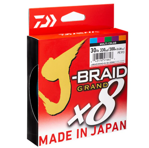 Daiwa J-braid Grand 300m Multi [test:80lb]