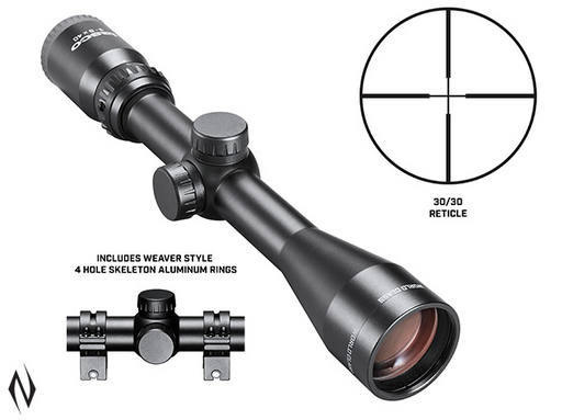 Tasco World Class 3-9x40 30/30 + Rings