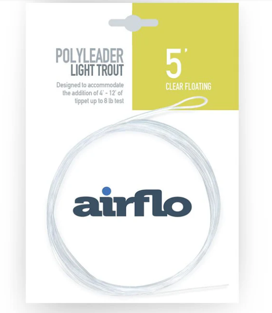Airflo Polyleader Light Trout [length:5' Clear Floating]