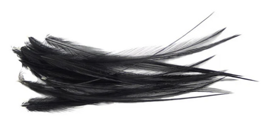 Wapsi Dry Fly Neck Hackle Mini Pack [sz:small Cl:black]
