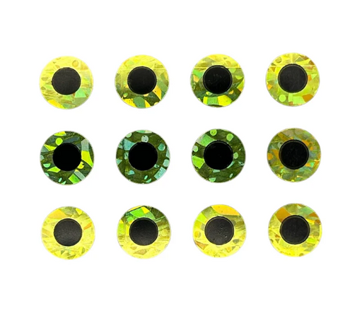 Wapsi Stick On Eyes 3/8" [cl:yellow]