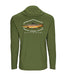 Simms S25 Artist Solartech Hoody - Brown Trout [sz:s Cl:olive]