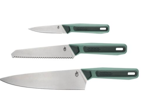 Gerber Compleat 3pc Camp Knife Set & Case