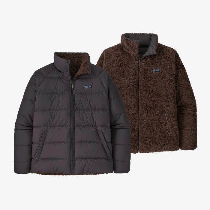 Patagonia Mens Reversible Silent Down Jacket [sz:m Cl:ink Black]