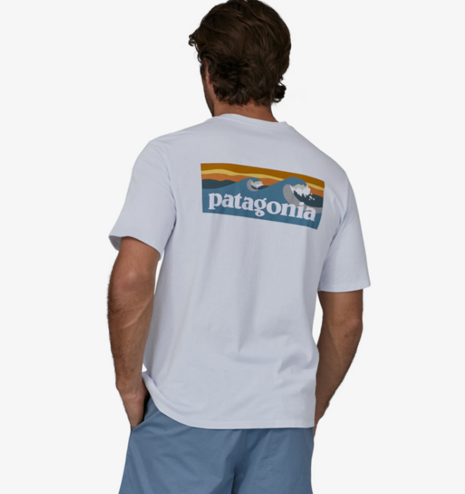 Patagonia Mens Boardshort Logo Pocket Tee [sz:s]
