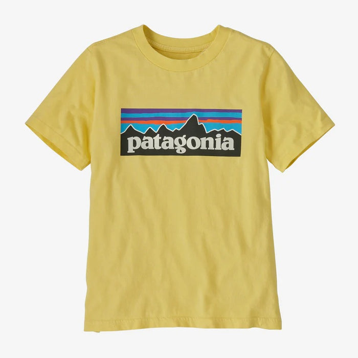 Patagonia Kids P-6 Logo T-shirt [sz:xs Cl:milled Yellow]