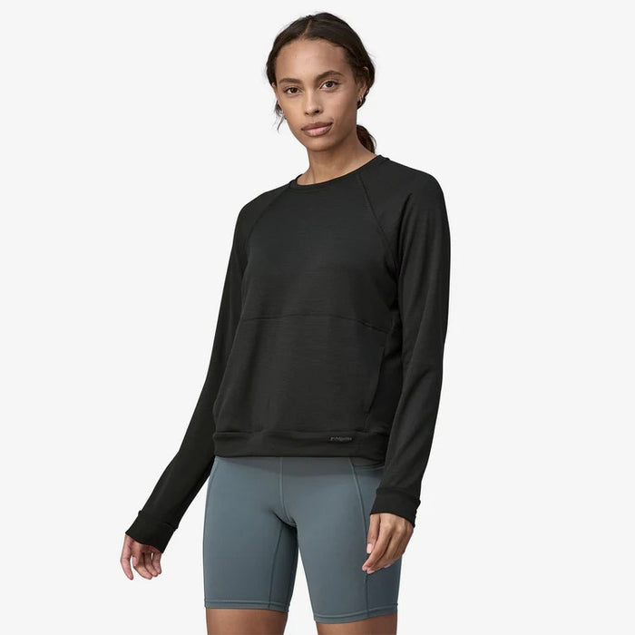 Patagonia Womens Long-sleeved Capilene Thermal Crew [sz:s Cl:black]
