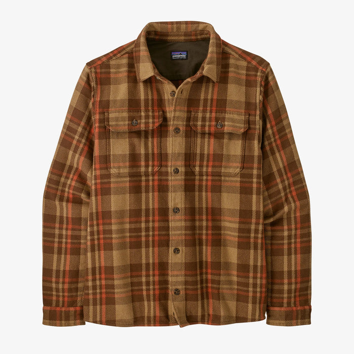 Patagonia Mens Fjord Loft Shirt [sz:l Cl:forested: Nest Brown]
