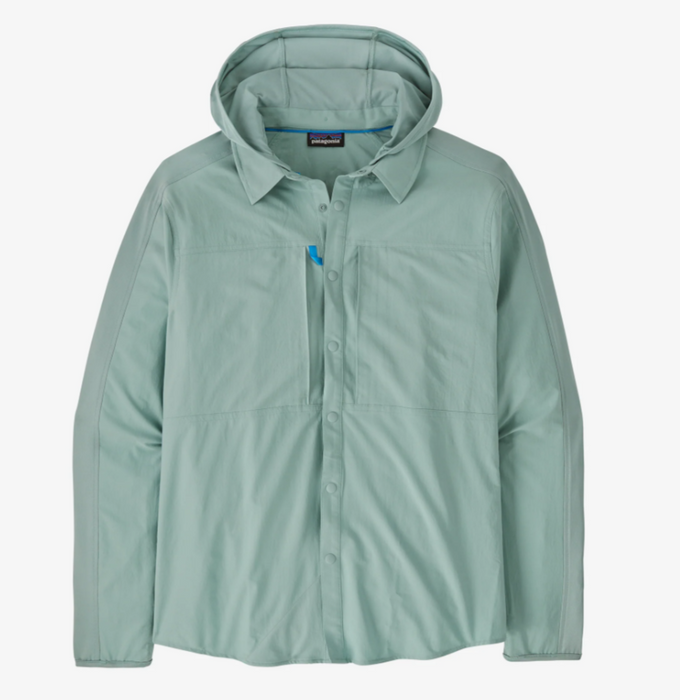 Patagonia Mens River Rambler Hybrid Sun Hoody [sz:s Cl:thermal Blue]