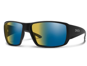 Smith Guide Choice Matte Black Chromapop Glass Polarchomic Yellow Blue Mirror Lens