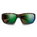 Smith Hookset Matte Tortoise Chromapop Glass Polarchomic Brown Green Mirror Lense