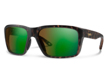 Smith Backcast Matte Tortoise With Chromapop Polarchromic Brown Green Mirror Lens
