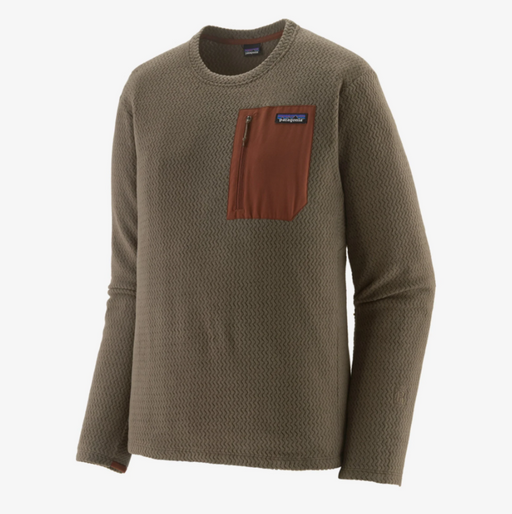 Patagonia Mens R1 Air Crew [sz:s Cl:marlow Brown]