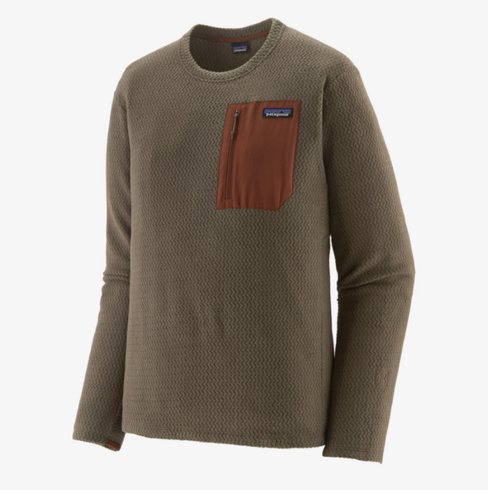 Patagonia Mens R1 Air Crew [sz:s Cl:marlow Brown]
