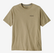 Patagonia Mens Casting Logo Responsibili-tee [sz:s Cl:pumice]