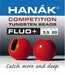 Hanak Competition Tungsten Beads Fluo+ [sz:2.5mm Cl:fluro Red]