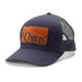 Orvis Ripstop Covert Trucker Hat [cl:navy/rust]