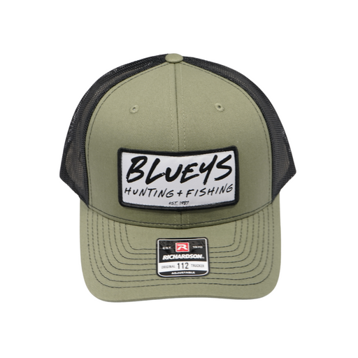 Blueys Richardson 112 Trucker Cap - Loden/black