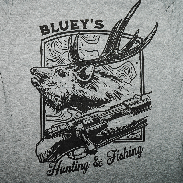 Bluey's Staple Ls T-shirt [sz:s Cl:grey Marle]