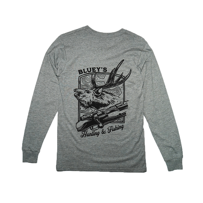 Bluey's Staple Ls T-shirt [sz:s Cl:grey Marle]