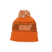 Blueys Pom Pom Beanie - Orange & White