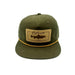 SCOTT LEATHER PATCH CAP
