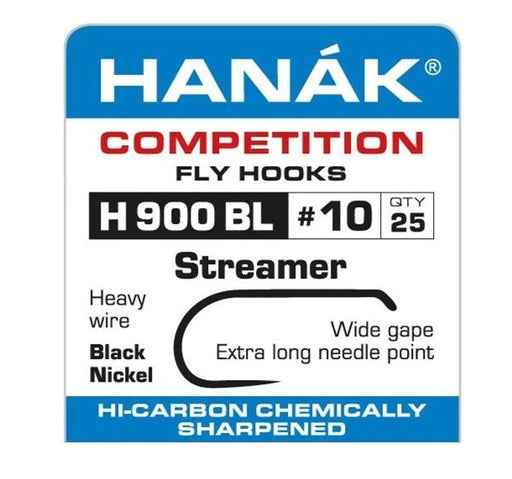 Hanak Barbless Hooks Streamer H900bl [sz:6]